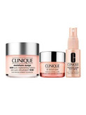 پک آبرسان ۳ تکه کلینیک مدل Moisture Surge Clinique (ژل ۱۲۵ میل + اسپری ۳۰ میل + کرم دور چشم ۵ میل)